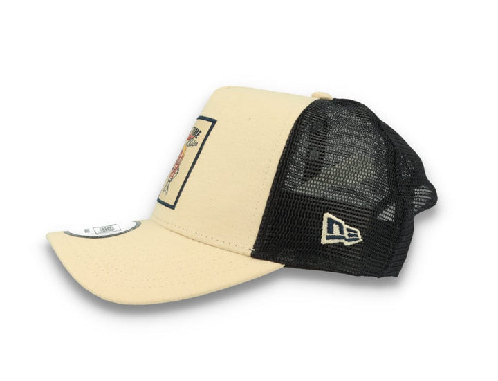 9FORTY A-Frame Trucker Cap Half Time Stone - LOKK