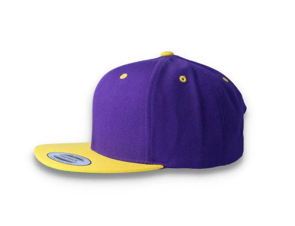 Yupoong Classic Snapback 6089MT Purple/Gold - LOKK