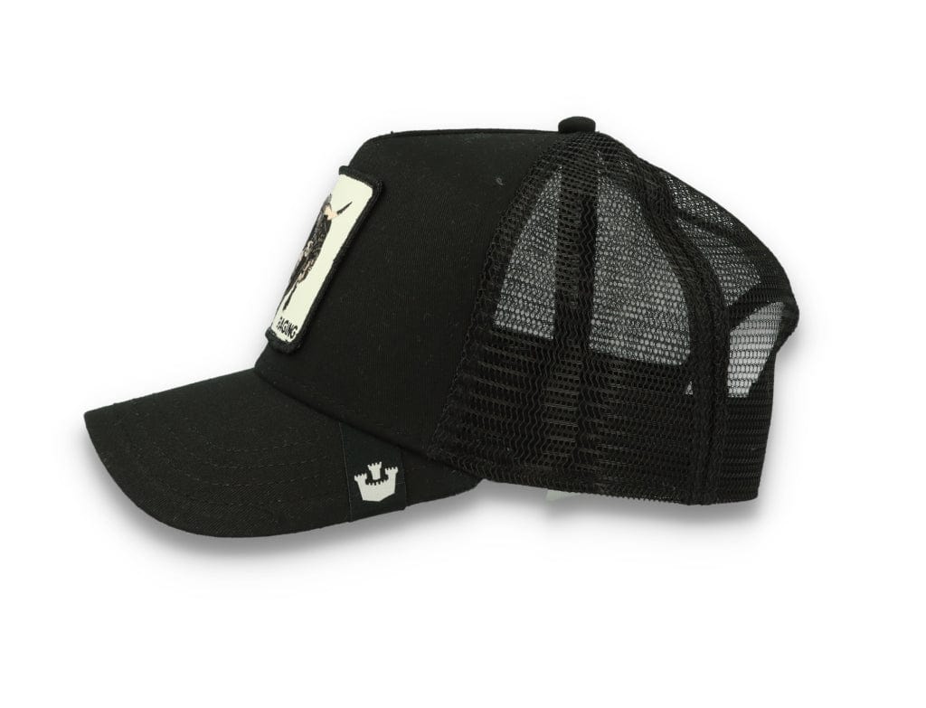 Goorin Trucker Cap Rager Black - LOKK