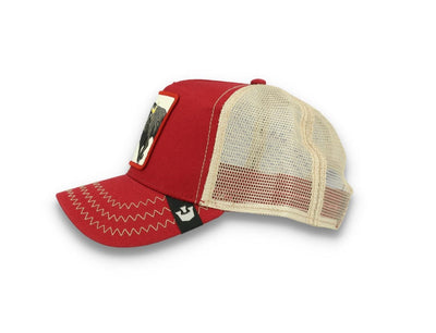 Goorin Trucker Cap  The Bull Red