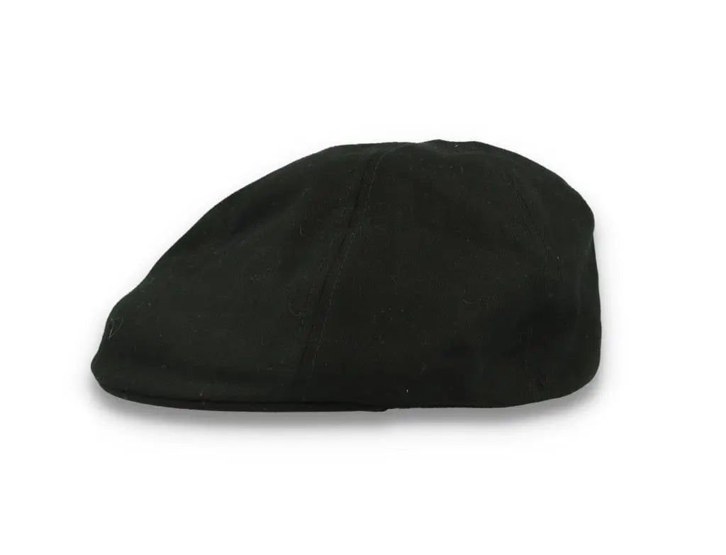 Flexfit Sixpence Black Flat Cap - LOKK