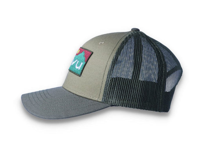 Above Standard Trucker Cap Green Moss - LOKK
