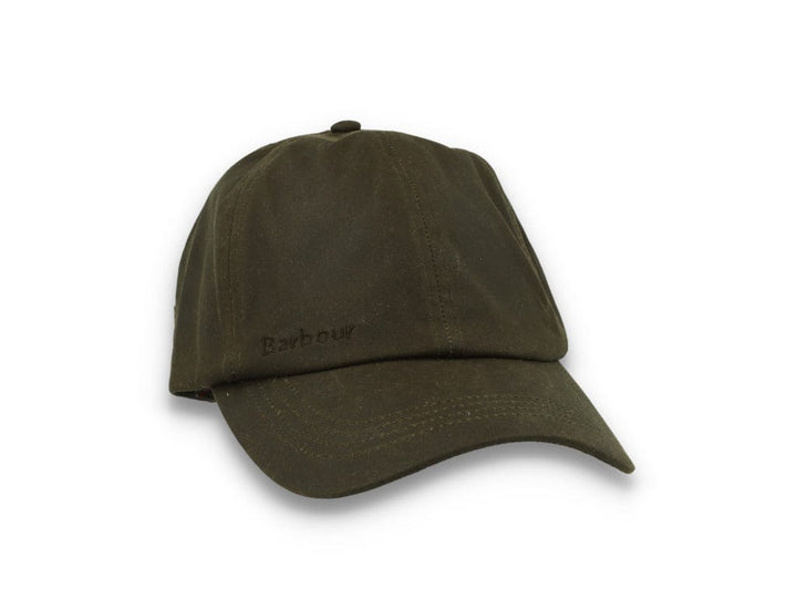 Barbour Wax Sports Cap Olive - LOKK