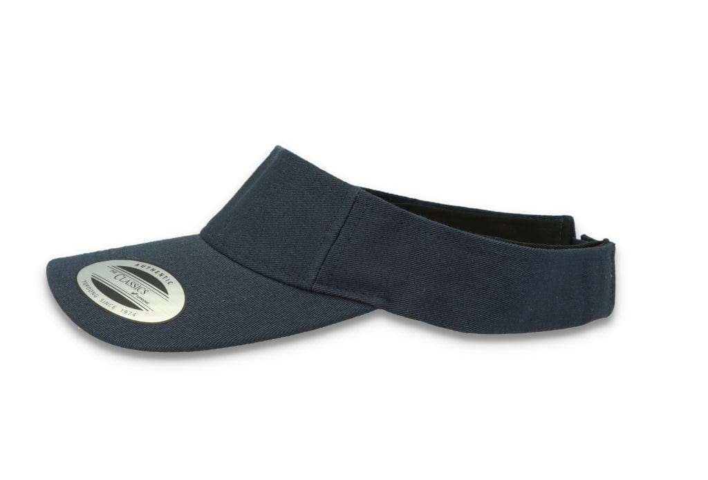 Sun Visor Curved Navy - Yupoong 8888 - LOKK