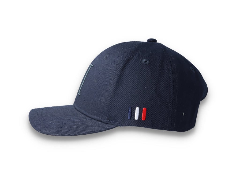 Encore Organic Baseball Cap Dark Nany/Turbulence Blue - LOKK