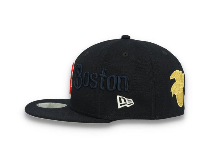 59FIFTY Script Boston Red Sox Dark Navy - LOKK