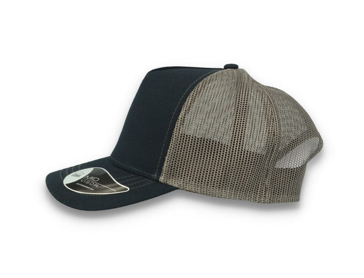 Trucker Cap Navy/Dark Grey Atlantis Rapper Canvas - LOKK