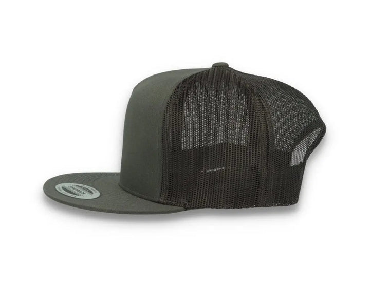 Classic Trucker Cap Dark Grey/Dark Grey - Yupoong 6006 - LOKK