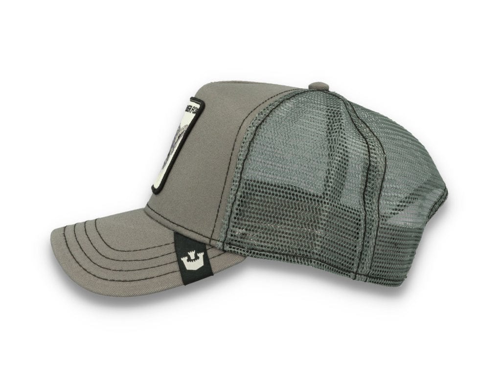 Goorin Trucker Cap Silver Fox Grey - LOKK