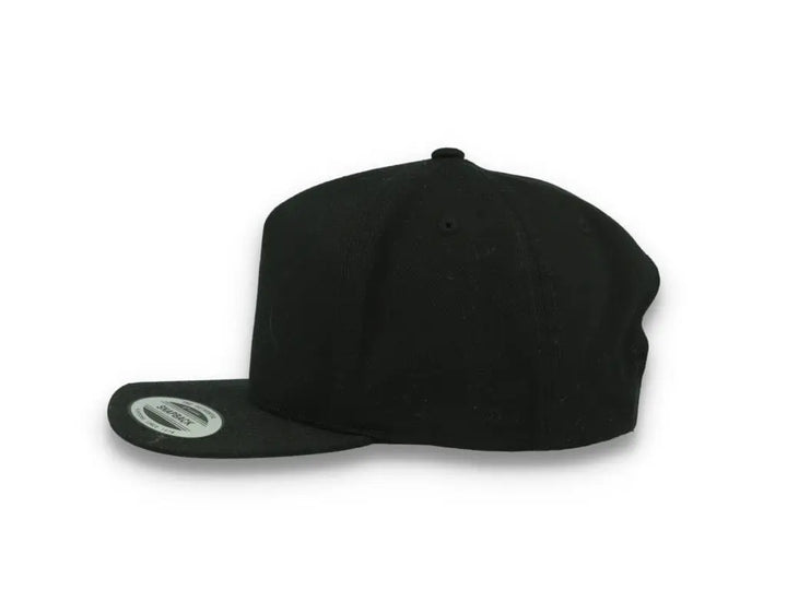 Yupoong Classic 5-Panel Snapback 6007 Black - LOKK