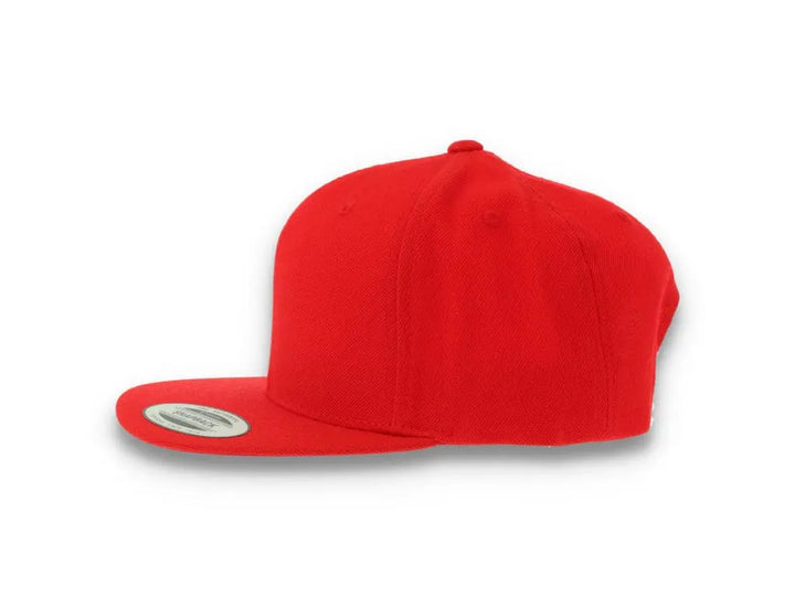 Yupoong Classic Snapback 6089M Red/Red Undervisor - LOKK