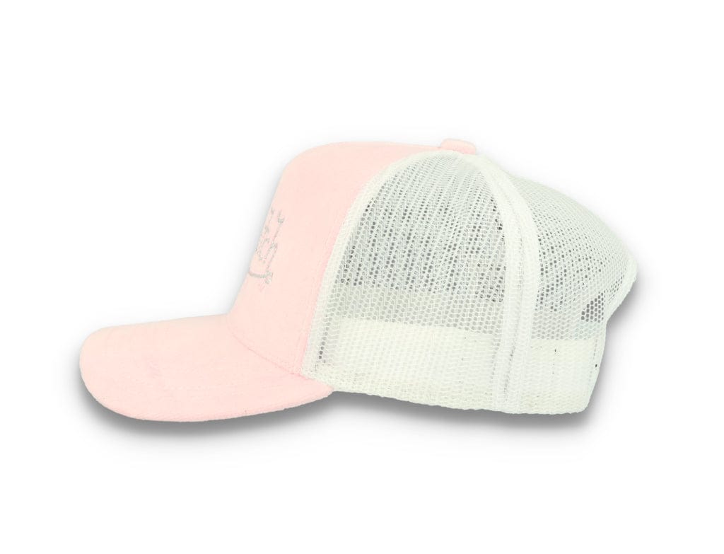 Trucker Cap Von Dutch Miami Velvet Light Pink/White
