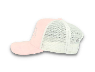 Trucker Cap Von Dutch Miami Velvet Light Pink/White