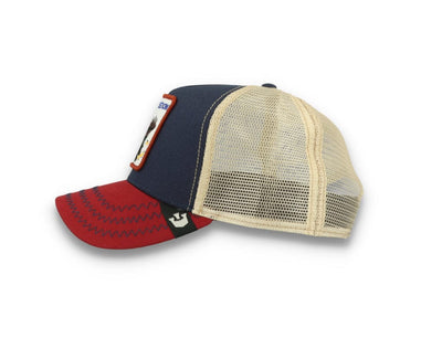 Goorin Trucker Cap  The Freedom Eagle Indigo