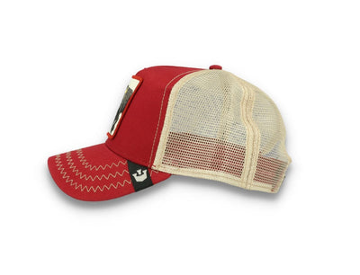 Goorin Trucker Cap  The Bull Red