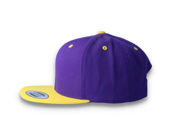 Yupoong Classic Snapback 6089MT Purple/Gold - LOKK