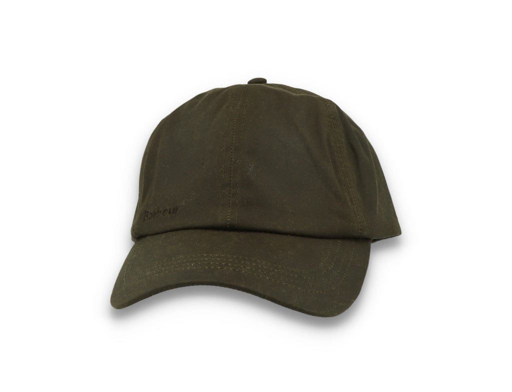 Barbour Wax Sports Cap Olive - LOKK