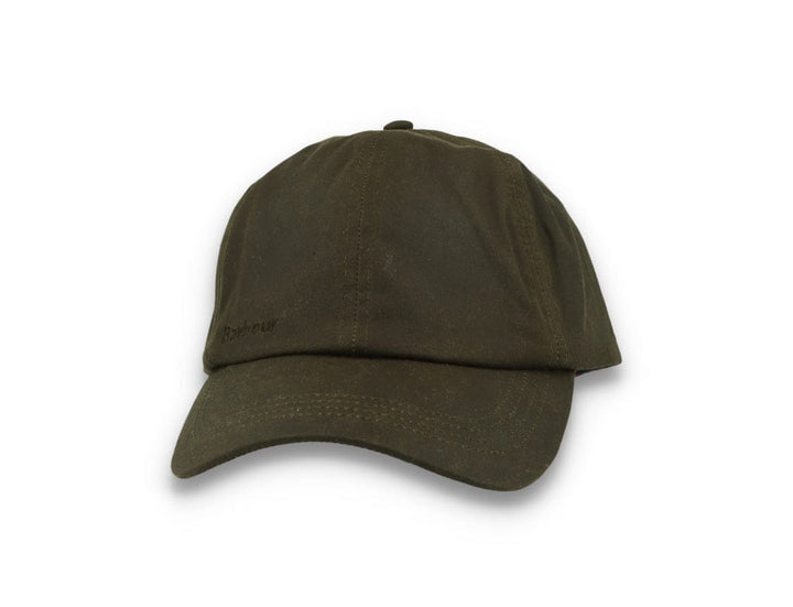 Barbour Wax Sports Cap Olive - LOKK