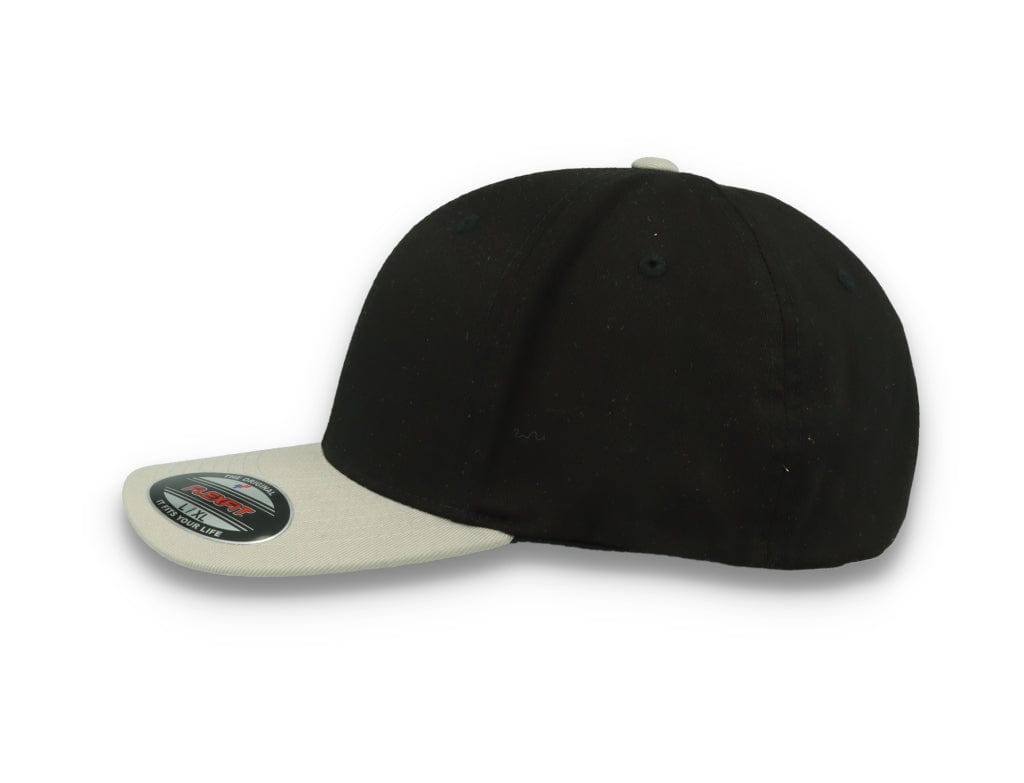 Cap Black/Grey 2Tone Flexfit Baseball 6277T