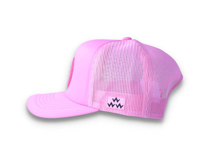 No Shanks Trucker Cap Pink - LOKK
