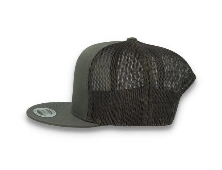 Classic Trucker Cap Dark Grey/Dark Grey - Yupoong 6006 - LOKK
