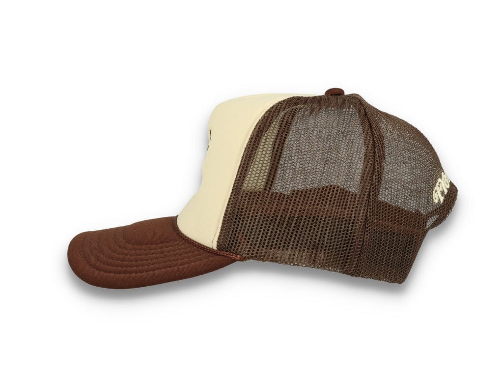 Trucker Cap Free & Easy Don't Trip Tan/Brown - LOKK