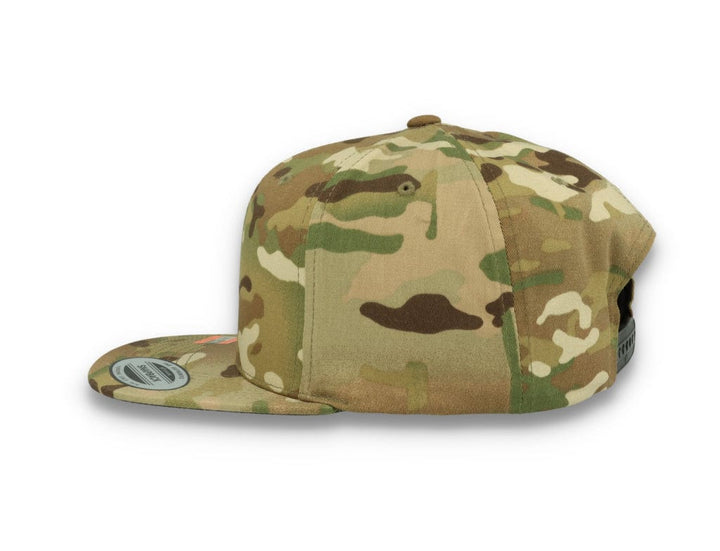 Snapback Cap Multicam Woodland Yupoong 6089MC - LOKK