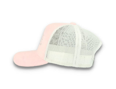 Trucker Cap Von Dutch Miami Velvet Light Pink/White