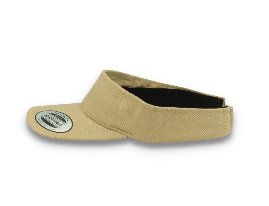 Sun Visor Curved Khaki - Yupoong 8888 - LOKK