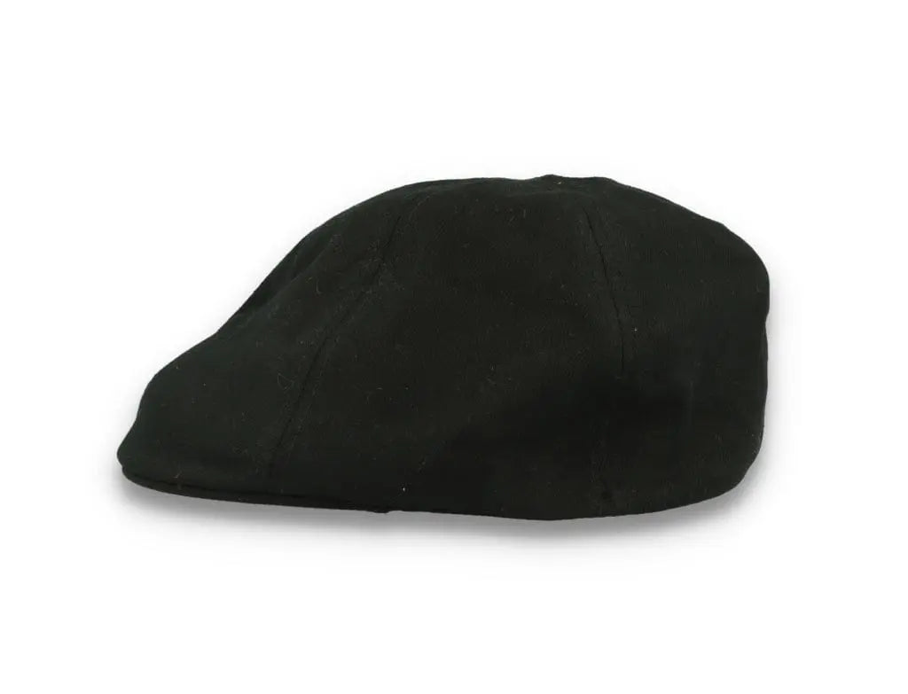 Flexfit Sixpence Black Flat Cap - LOKK