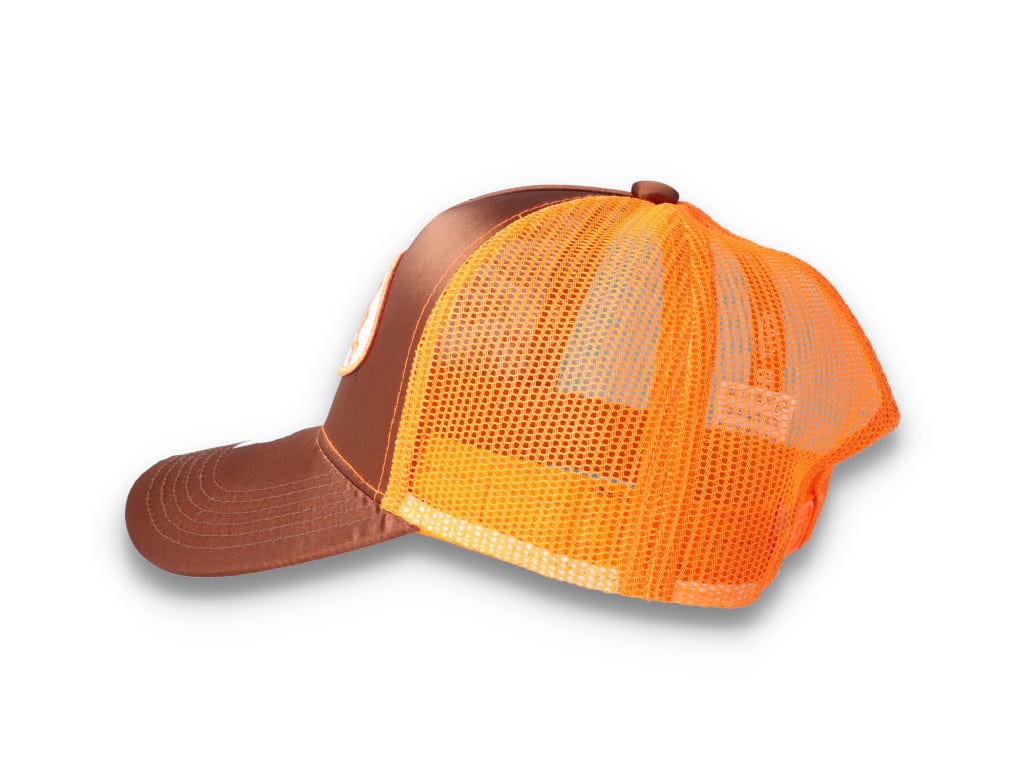 Von Dutch Trucker Cap Satin Brown/Orange - LOKK