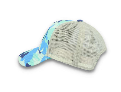 Von Dutch Trucker Cap Austin Cotton Twill Blue Camo
