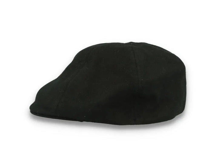 Flexfit Sixpence Black Flat Cap - LOKK