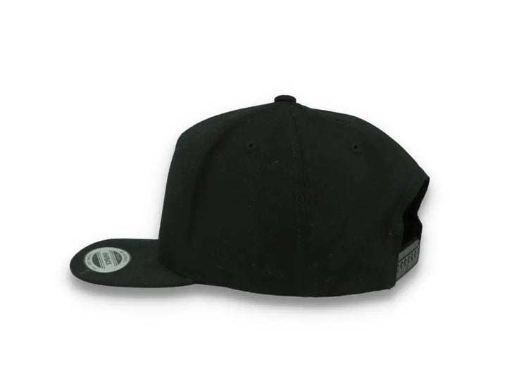 Yupoong Classic 5-Panel Snapback 6007 Black - LOKK