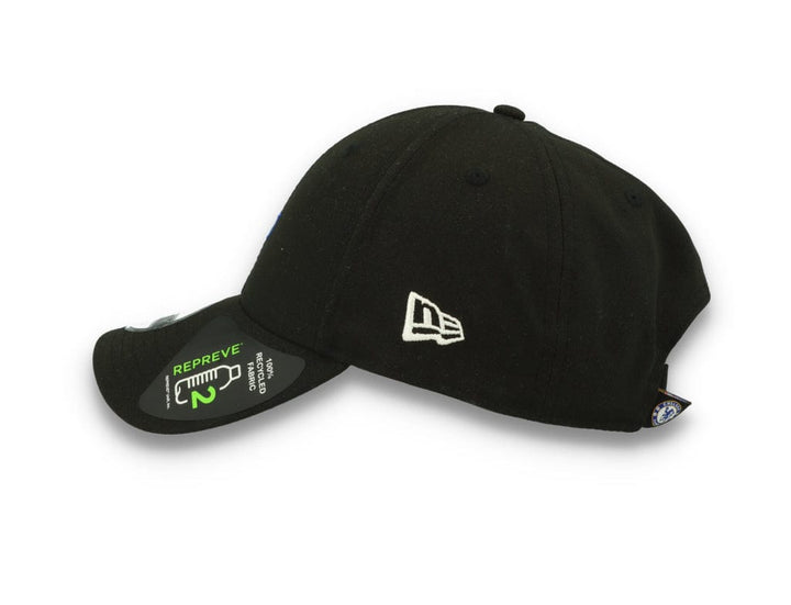 9FORTY Repreve Chelsea FC Lion Crest Black - LOKK