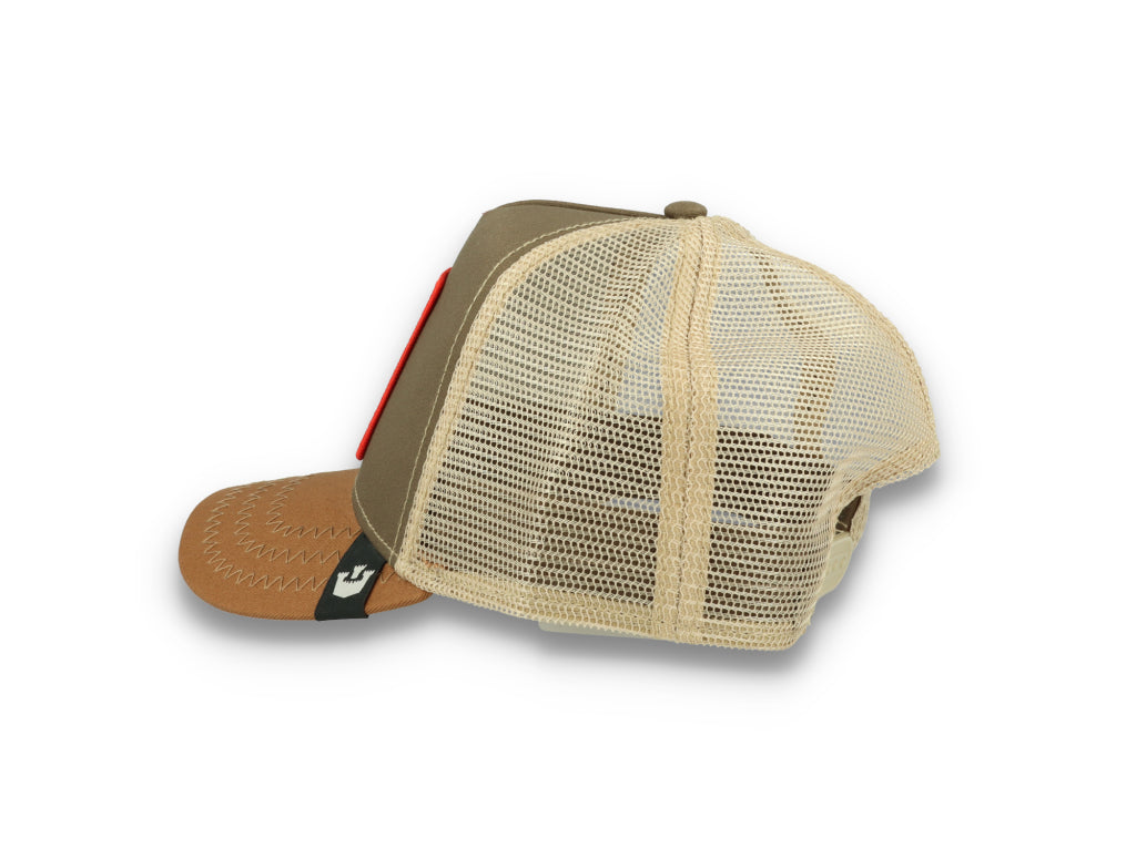 Goorin Trucker Cap Animal Farm The Cock Olive