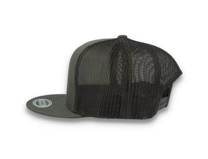 Classic Trucker Cap Dark Grey/Dark Grey - Yupoong 6006 - LOKK