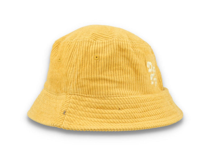 Bucket Hat Gold Free & Easy Don't Trip Fat Corduroy - LOKK