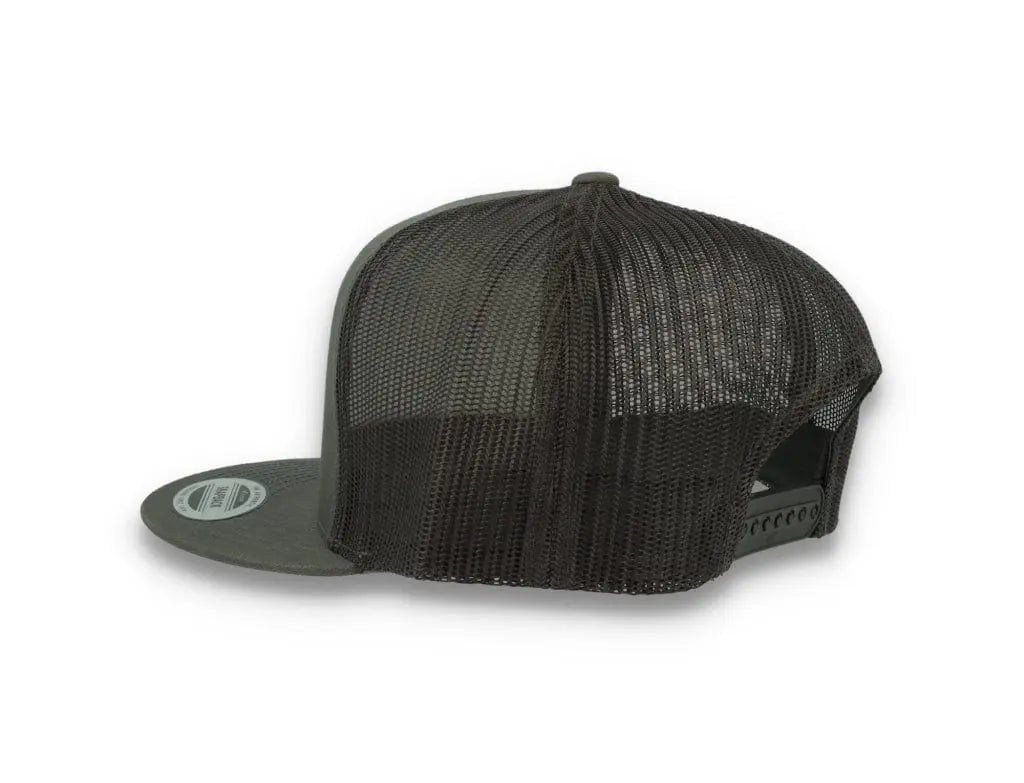 Classic Trucker Cap Dark Grey/Dark Grey - Yupoong 6006 - LOKK