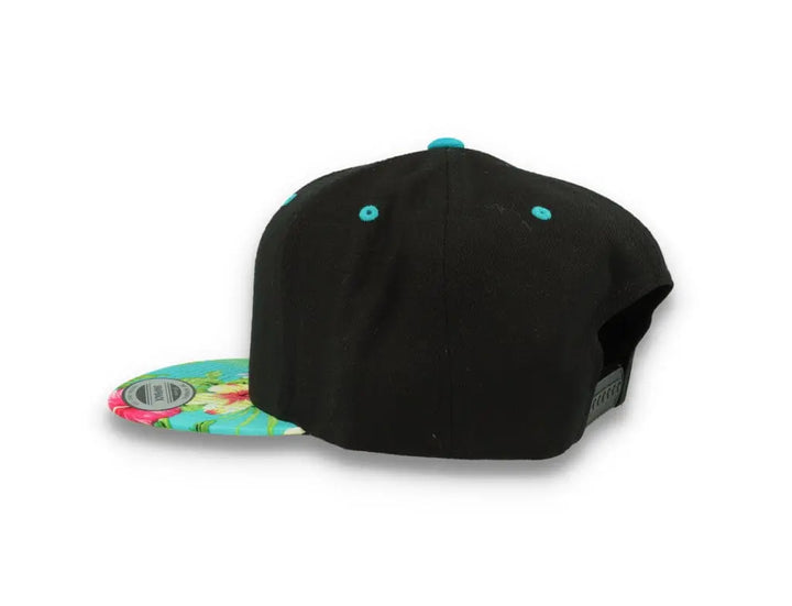 Yupoong Snapback Hawaii 6089HW Black/Aqua - LOKK