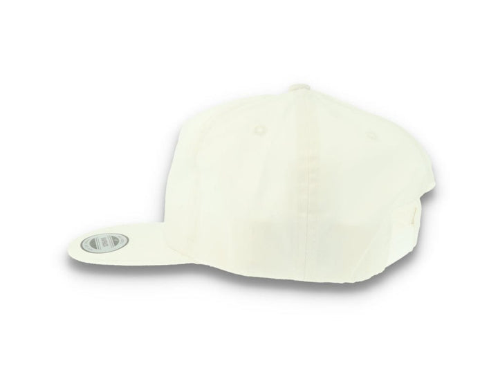 Yupoong 6502 Unstructured 5-Panel Snapback Cap White - LOKK