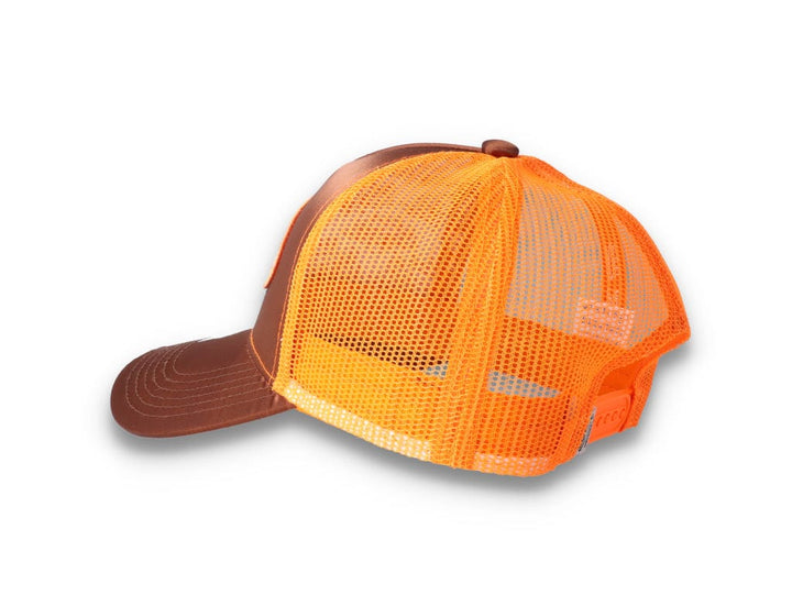 Von Dutch Trucker Cap Satin Brown/Orange - LOKK