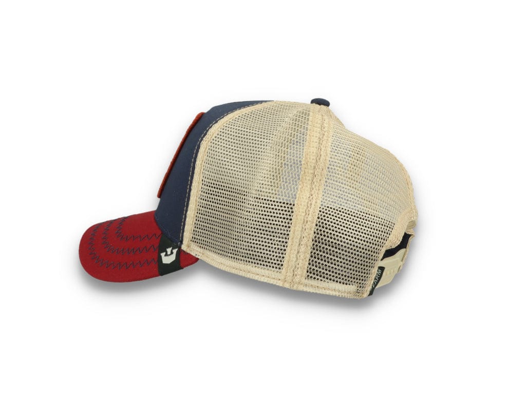 Goorin Trucker Cap  The Freedom Eagle Indigo
