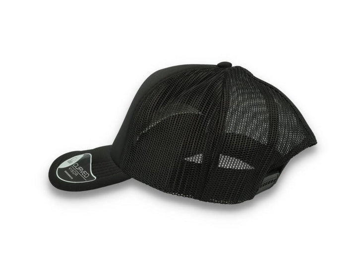 Trucker Cap Black/Black Atlantis Rapper Foam - LOKK