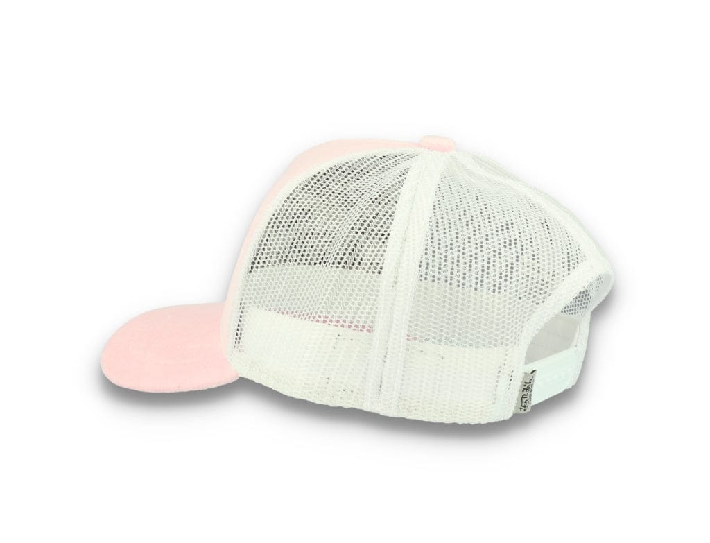 Trucker Cap Von Dutch Miami Velvet Light Pink/White - LOKK