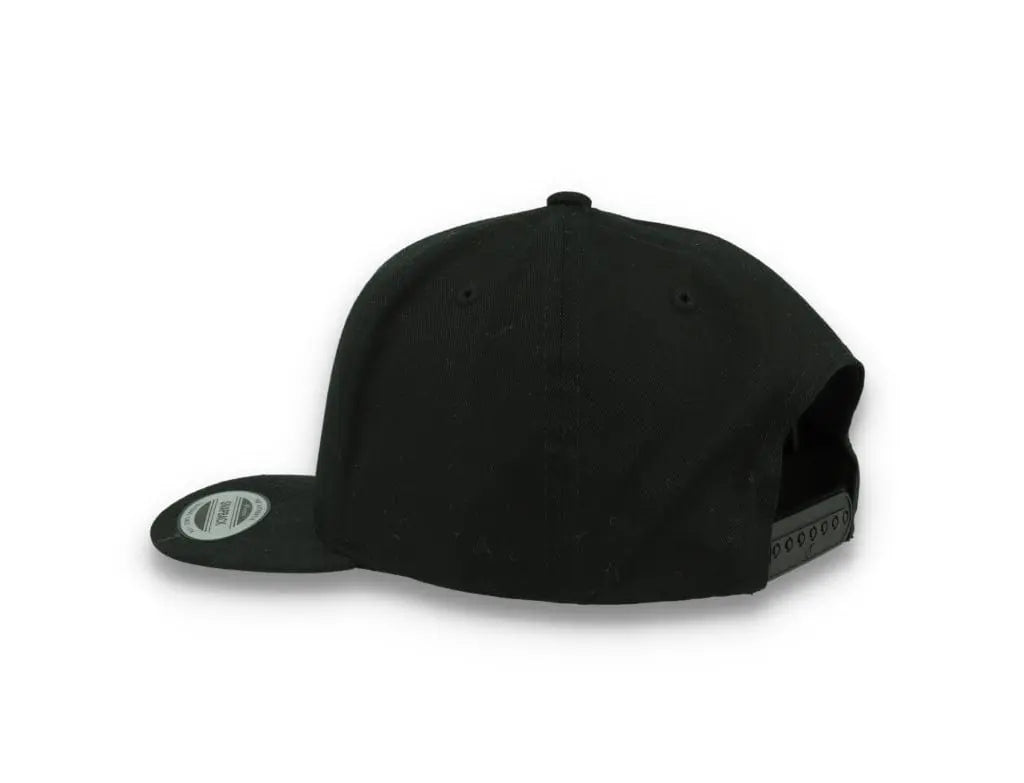 Yupoong Classic 5-Panel Snapback 6007 Black - LOKK