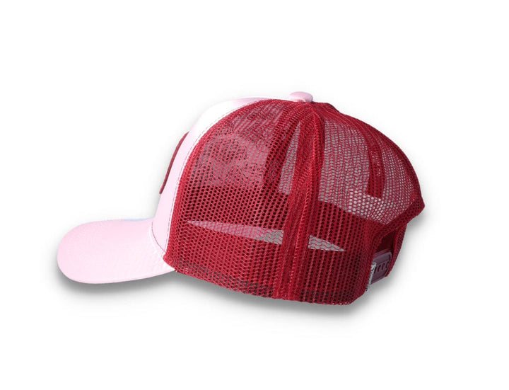 Von Dutch Trucker Cap Satin Pink/Red - LOKK