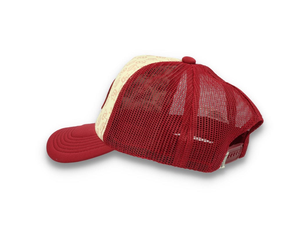 Von Dutch Trucker Cap Tampa Foam All Over Print Red/Blue - LOKK