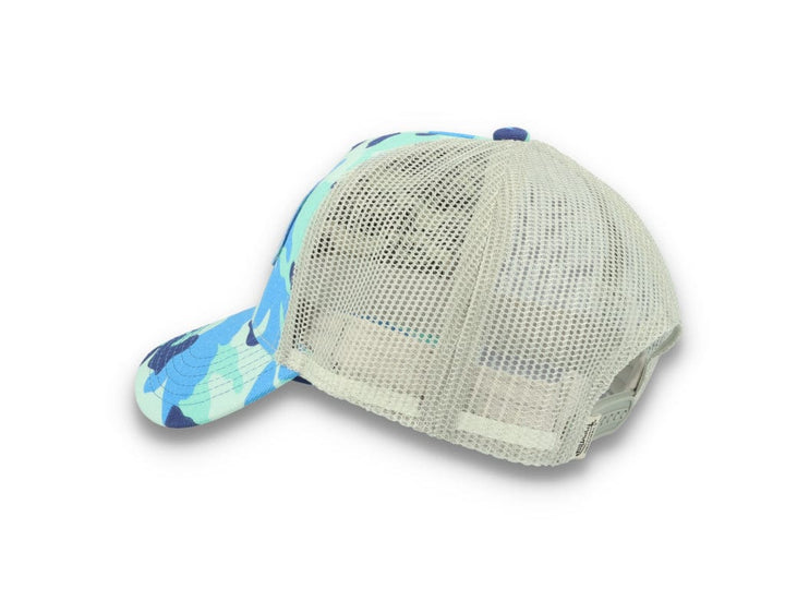 Von Dutch Trucker Cap Austin Cotton Twill Blue Camo - LOKK