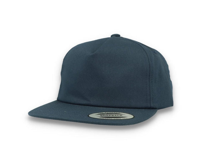 Yupoong 6502 Unstructured 5-Panel Snapback Cap Navy - LOKK
